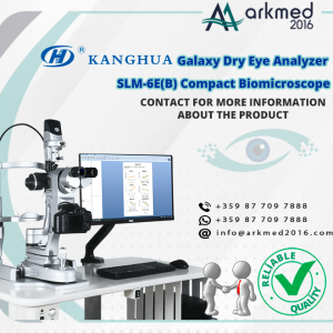 Kanghua Galaxy Dry Eye Analyzer SLM-6E(B) Compact Biomicroscope - Slit-Lamp