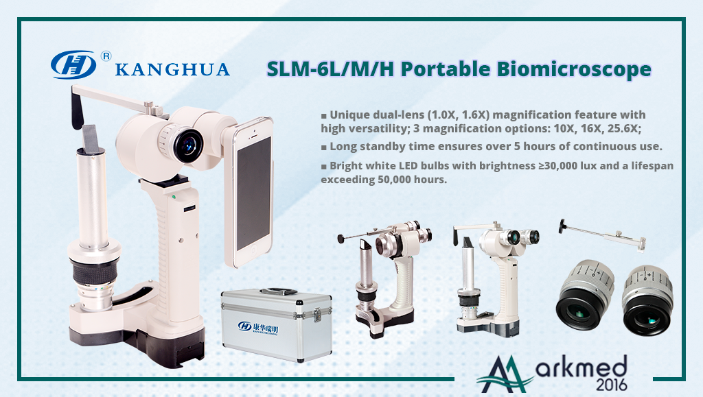 Kanghua SLM-6L/M/H преносим биомикроскоп